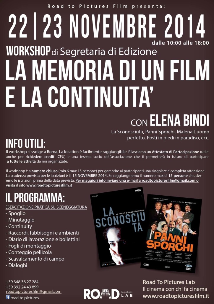 Workshop di segretaria di edizione_22_23_nov_2014